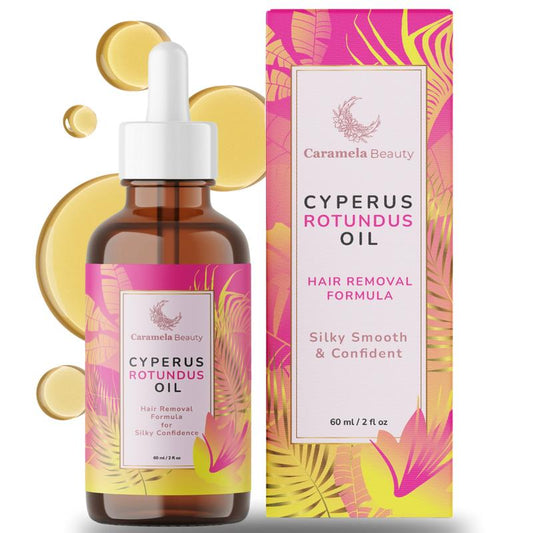 Eloura Cyperus Rotundus Oil for Natural Permanent Hair Reduction